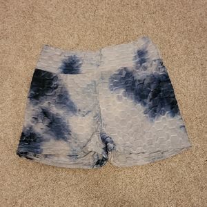 Tie Dye Booty Scrunch Shorts